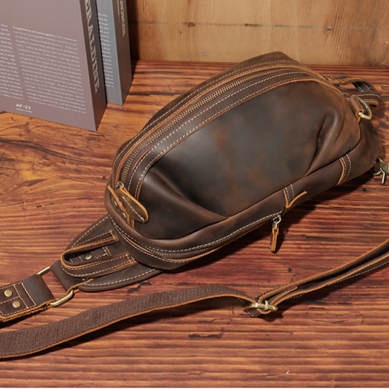 Luxury Bags Leather - Borsa a tracolla a tracolla da
