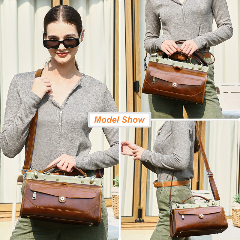 Borsa a Tracolla da Donna in V - Luxury Bags Leather recensione e prezzo